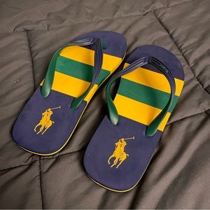 NEW RALPH LAUREN Pool Slides Size 11/12